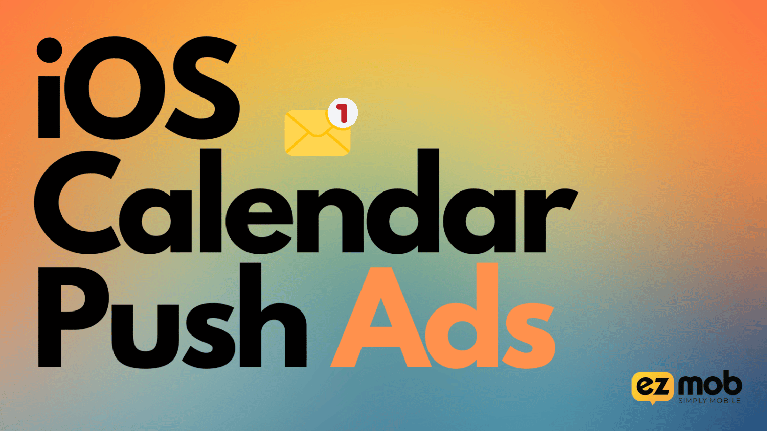 iOS Calendar Push Ads