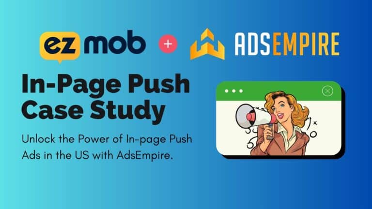 in-page push ads casestudy