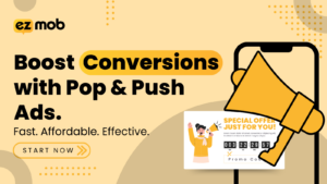 Push and Pop Ad Strategies