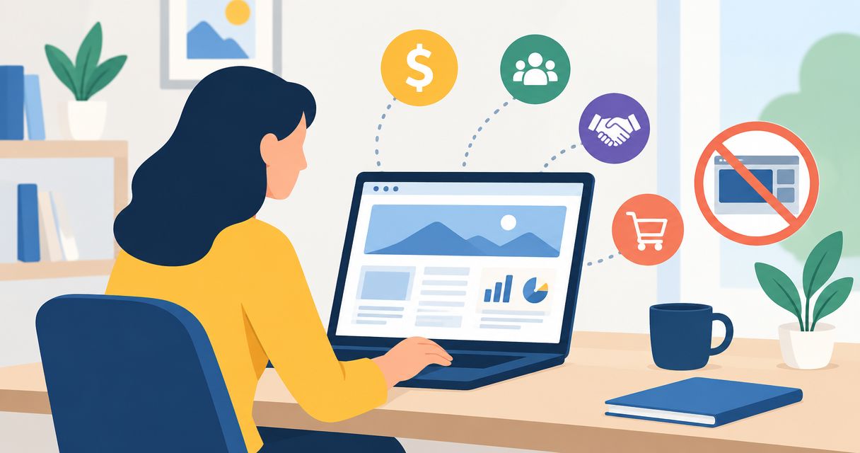 Can you monetize a website without banner ads?
