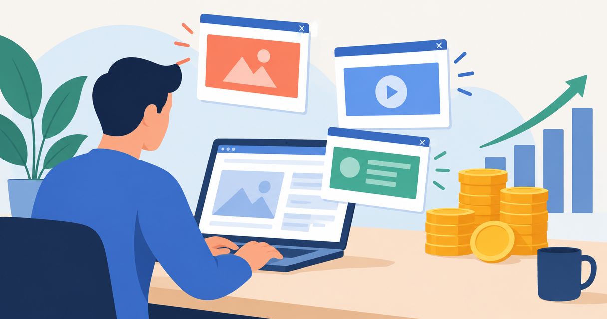 How much do publishers earn from pop ads?